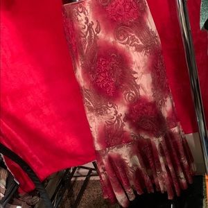 “Studio Y” VINTAGE Formal Lined Skirt   Size L  NWOT